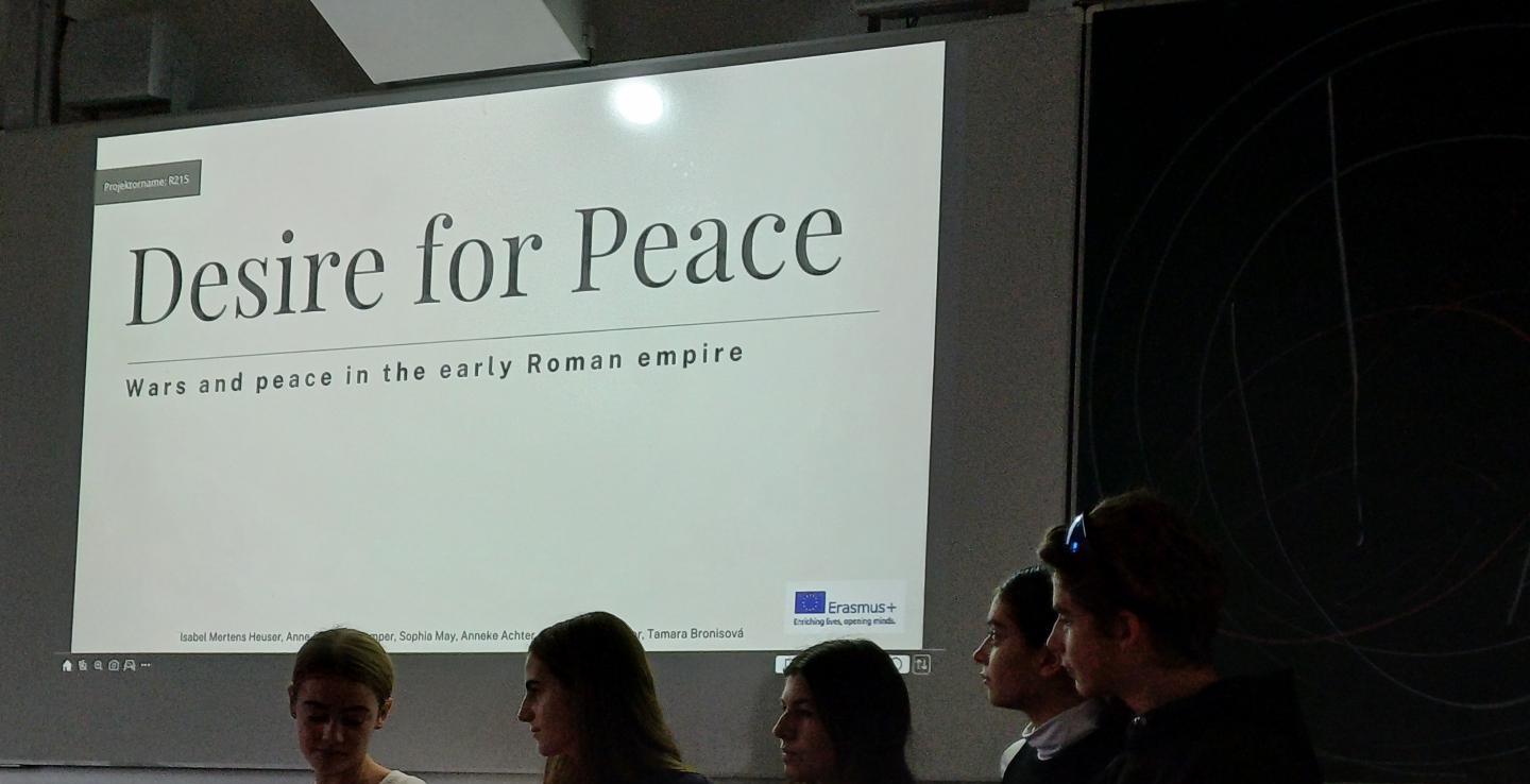 Hoping for peace in Ancient Times: First Meeting in Munich (22.-26.11.2023)