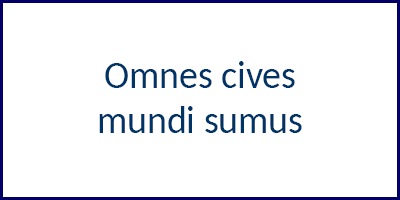 Omnes cives mundi sumus