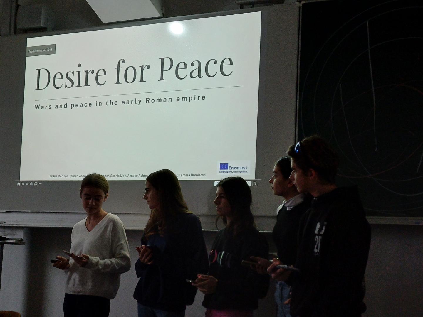 Friedenssehnsucht und Friedenssicherung: 1. Treffen in München (22.-26.11.2023)